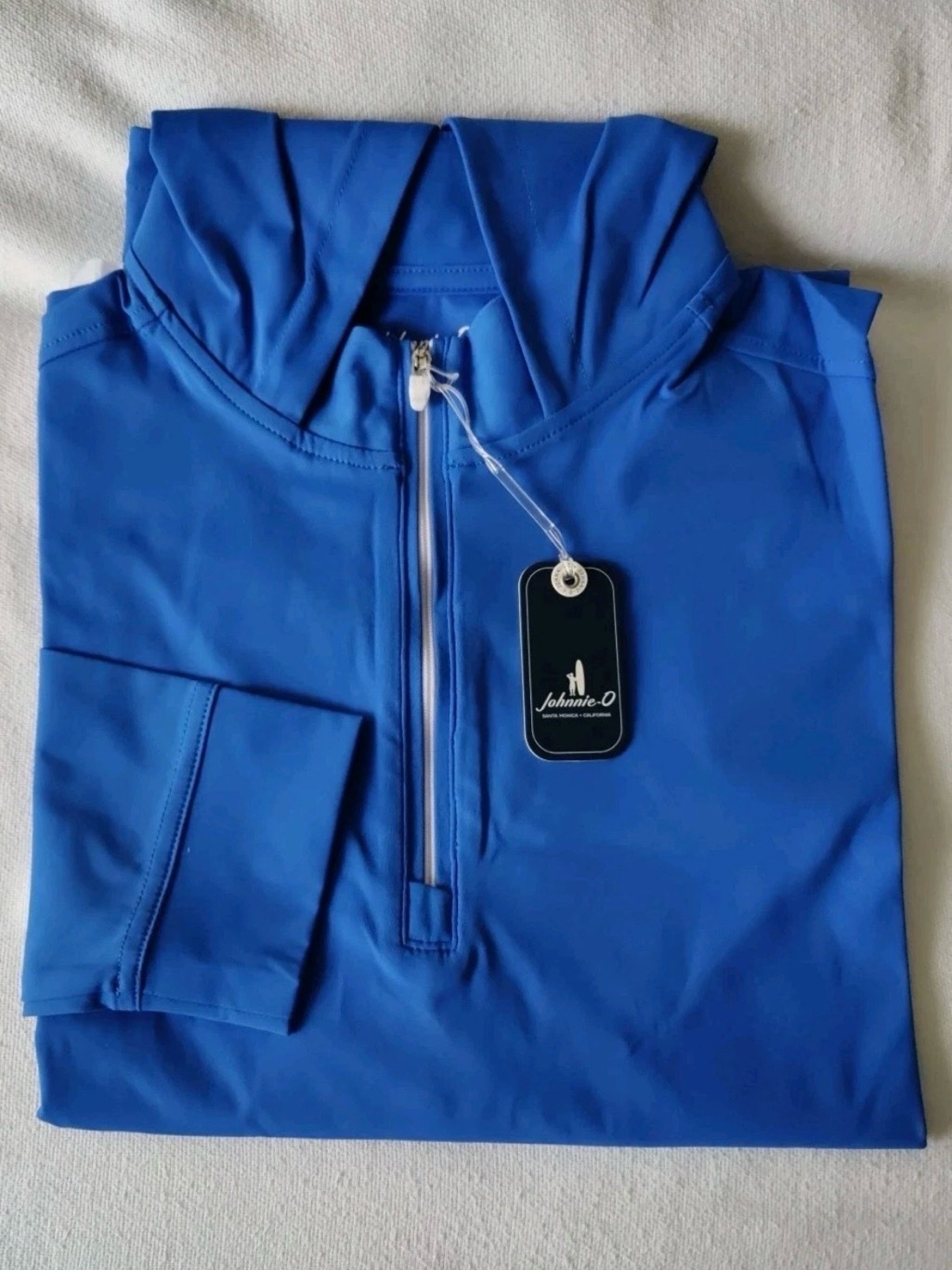 Nwt Medium Johnnie-O Robby Performance 1/4 Zip Hoodie Pullover Msrp $158